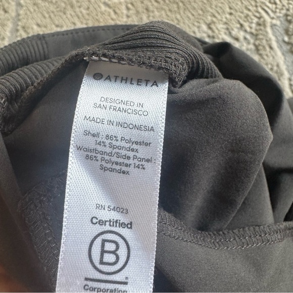 Athleta Brooklyn Mid Rise Ankle Pants gray slim leg taper athletic 12 - Picture 3 of 10